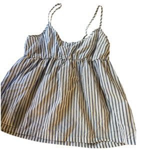 JCrew Striped Tank Top